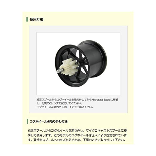 Amazon | Avail(アベイル) リール MicrocastSpool AMB5050R-AL レッド